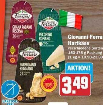 HIT Giovanni ferrari hartkäse Angebot