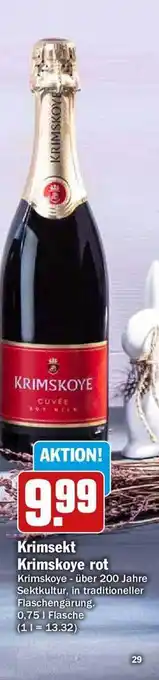 Hit Krimsekt krimskoye rot Angebot