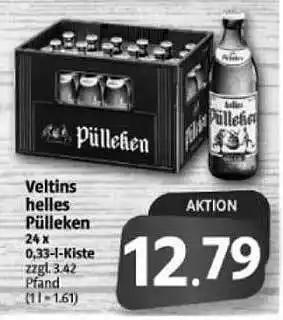 Markant Markt Veltins helles pülleken Angebot