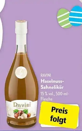 Aldi Süd Ravini haselnuss-sahnelikör Angebot