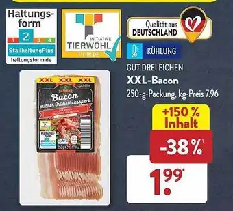 Aldi Süd Gut drei eichen xxl-bacon Angebot