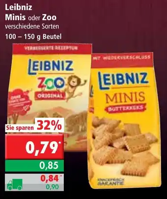 L. STROETMANN GROSSMARKT Leibniz Minis oder Zoo 100-150g Beutel Angebot