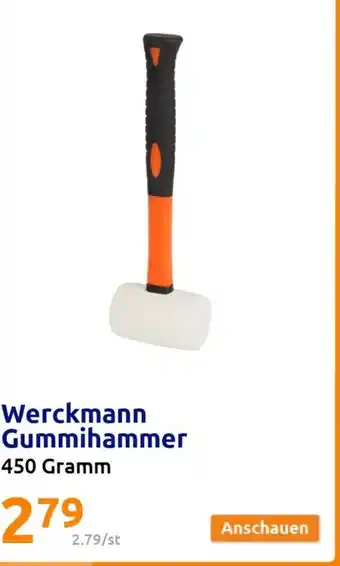 Action Werckmann Gummihammer 450g Angebot