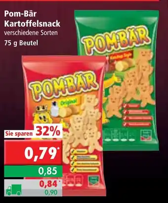 L. STROETMANN GROSSMARKT Pom Bär Kartoffelsnack 75g Beutel Angebot