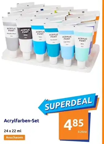 Action Acrylfarben 24*22ml Angebot