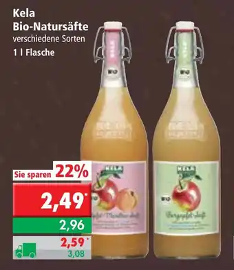 L. STROETMANN GROSSMARKT Kela Bio Natursäfte 1L Angebot