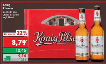 L. STROETMANN GROSSMARKT König Pilsener 20x0,5L/24x0,33L Angebot