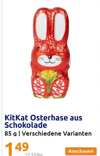 Action KitKat Osterhase 85g Angebot