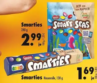 Mäc Geiz Smarties 240g/130g Angebot