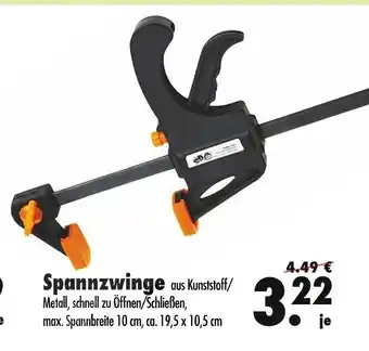 Mäc Geiz Spannzwinge Angebot