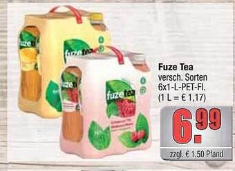 alldrink Fuze tea Angebot