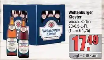 alldrink Weltenburger kloster Angebot