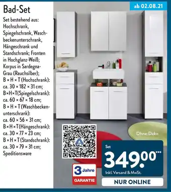 Aldi Nord Bad Set Angebot