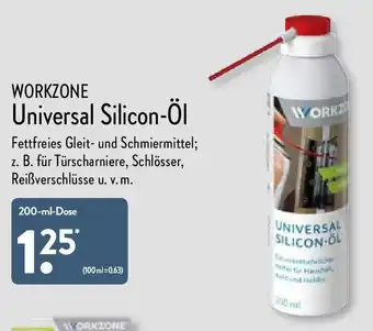 Aldi Nord Workzone Universal Silicon öl 200ml Angebot