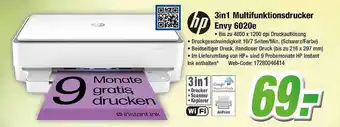 Expert Klein Hp 3in1 multifunktionsdrucker envy 6020e Angebot