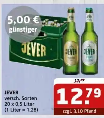 Getränke Quelle Jever Pils 20*500ml Angebot