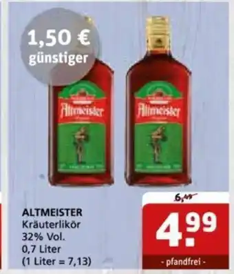 Getränke Quelle Altmeister Krauterlikor 700ml Angebot