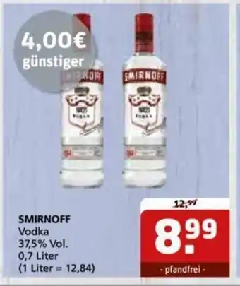 Getränke Quelle Smirnoff No.21 Vodka 700ml Angebot