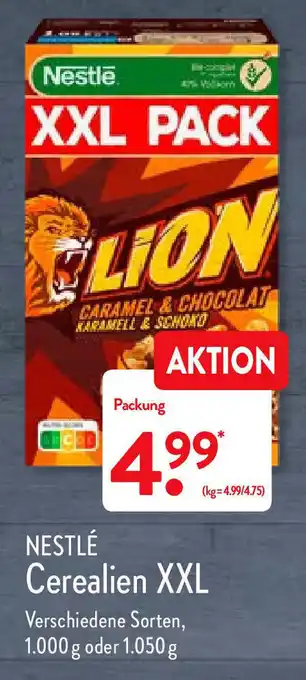 Aldi Nord Nestlé Cerealien XXL Angebot