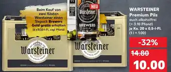 Kaufland Warsteiner Premium Pils 20x0,5L Angebot