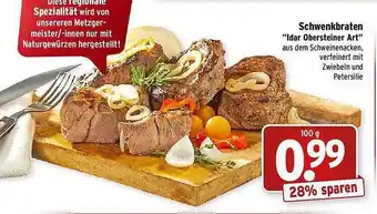 Wasgau Schwenkbraten „idar obersteiner art“ Angebot