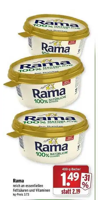 Wasgau Rama 100% natürliche Angebot