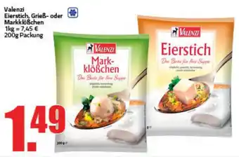 Ihr Frischmarkt Valenzi Eierstich, Griess- o. Markklosschen 200g Angebot