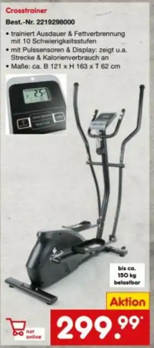 Netto Marken-Discount Crosstrainer Angebot