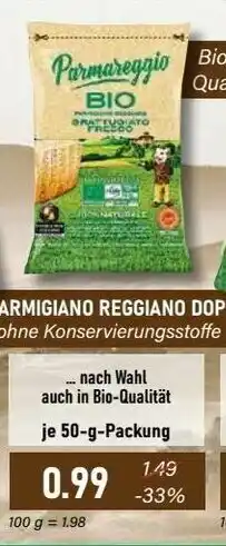 V Markt Parmareggio  Bio 50g Angebot