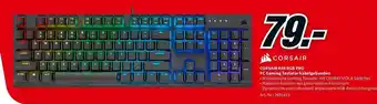 MediaMarkt Corsair K60 RGB Pro PC Gaming Tastatur kabelgebunden Angebot