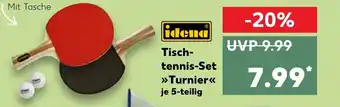 Kaufland Tischtennis Set Turnier Angebot