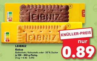 Kaufland Leibniz Kekse 150-200 g Packg. Angebot