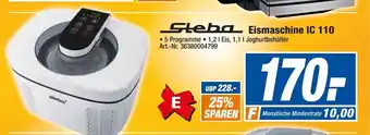 expert Techno Land Steba Eismaschine IC 110 Angebot