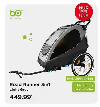 BabyOne B.o. startklar road runner 3in1 light grey Angebot