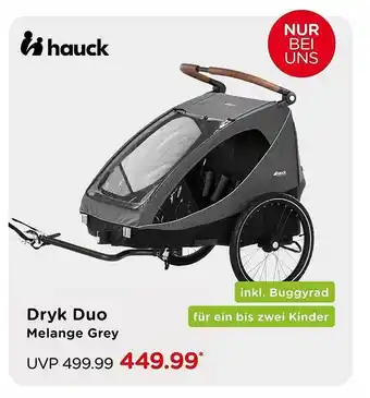 BabyOne Hauck dryk duo melange grey Angebot