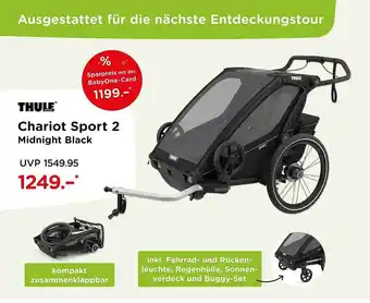 BabyOne Thule chariot sport 2 midnight black Angebot