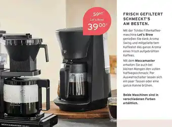 Tchibo Moccamaster let's brew Angebot