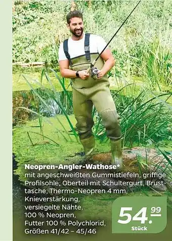 NETTO Neopren angler wathose Angebot