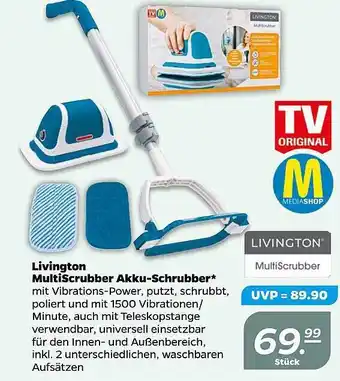 NETTO Livington multiscrubber akku schrubber Angebot