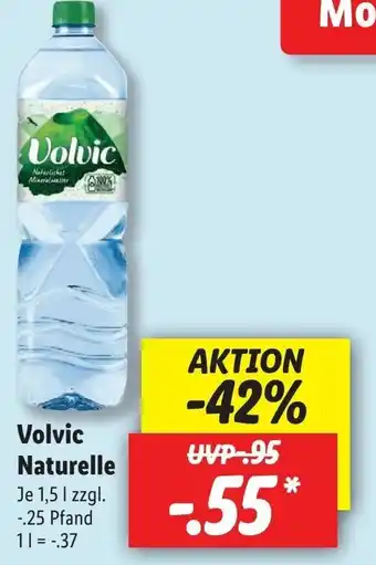 Lidl Volvic Naturelle 1,5L Angebot