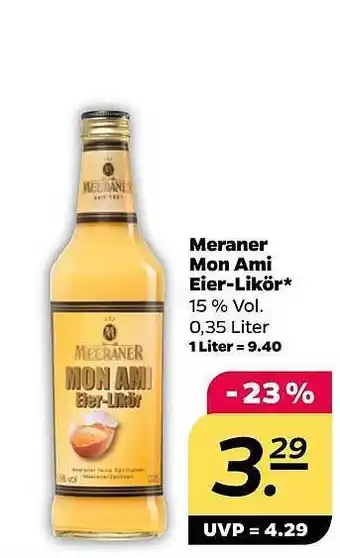 NETTO Meraner mon ami eier-likör Angebot