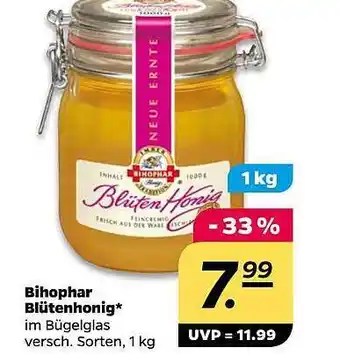 NETTO Bihophar blütenhonig Angebot