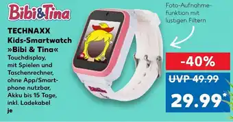 Kaufland Bibi & tina Technaxx Kids Smartwatch Angebot