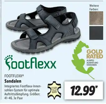Lidl Footflexx Sandalen Angebot