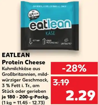 Kaufland Eatlean Protein Cheese 180-200 g Packg. Angebot