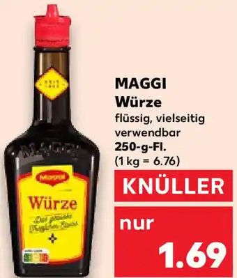 Kaufland Maggi Würze 250 g Fl. Angebot