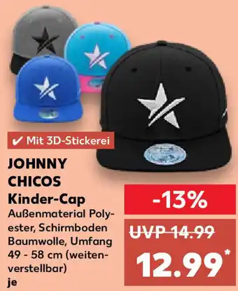 Kaufland Johnny Chicos Kinder Cap Angebot