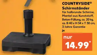 Kaufland Countryside Schirmständer Angebot