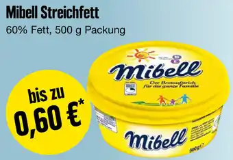 Edeka Mibell Streichfett 500 g Packung Angebot