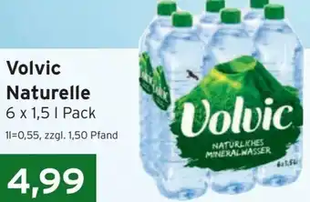 CAP Markt Volvic Naturell 6x1,5 L Pack Angebot